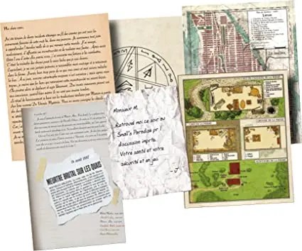 carte de la boite de base Cthulhu