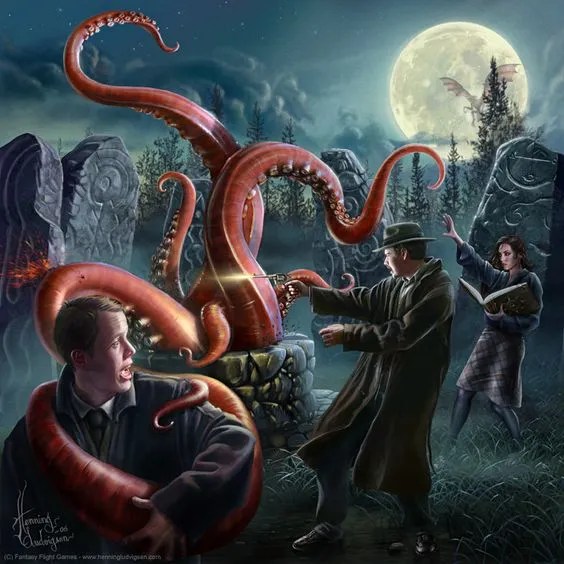 exemple de partie call of cthulhu