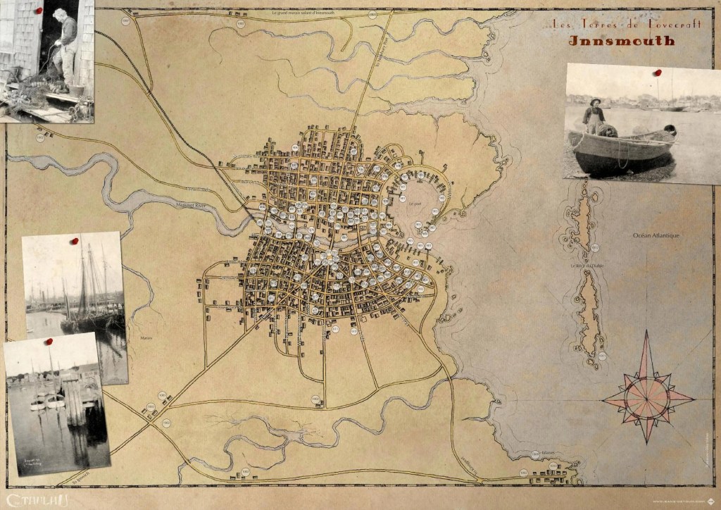 La map d'Innsmouth